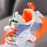 children's fashion clothing wholesale Toddler Boy Color-block Drawstring Front Sneakers Wholesale - PrettyKid