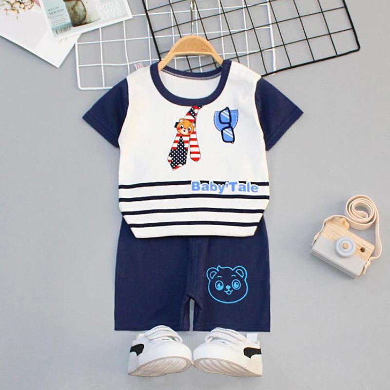 2-piece Thin Pajamas Sets for Toddler Boy Wholesale Children's Clothing - PrettyKid