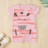 Cute Cartoon Printed Bodysuit for Baby Girl Wholesale children's clothing - PrettyKid