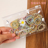 100-piece Colorful Hair rope Children's Clothing - PrettyKid