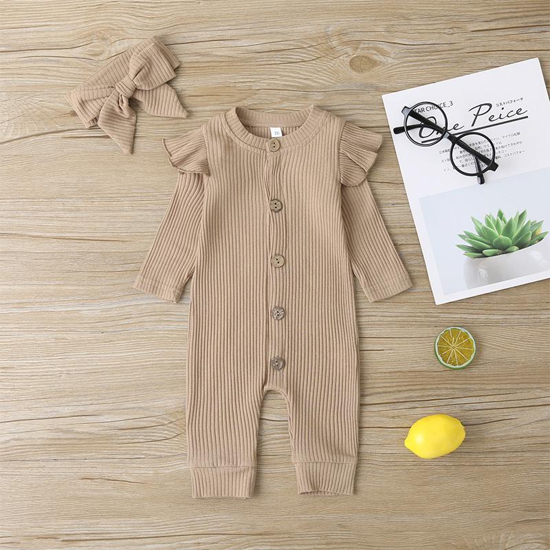 Solid Jumpsuit for Baby Girl - PrettyKid