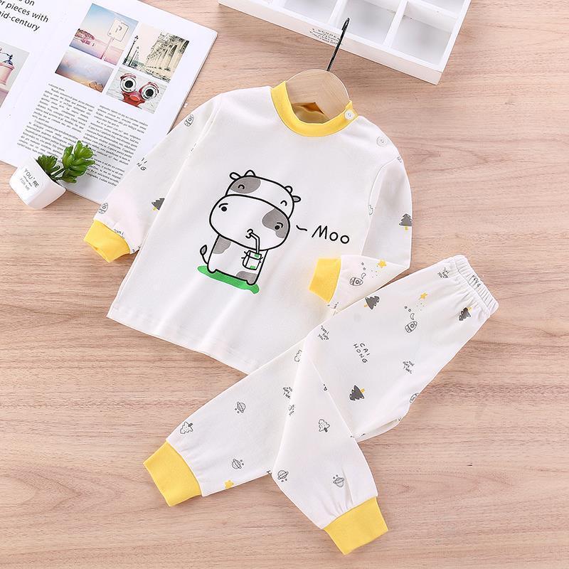 2-piece Cartoon Pajamas Sets for Children Boy - PrettyKid