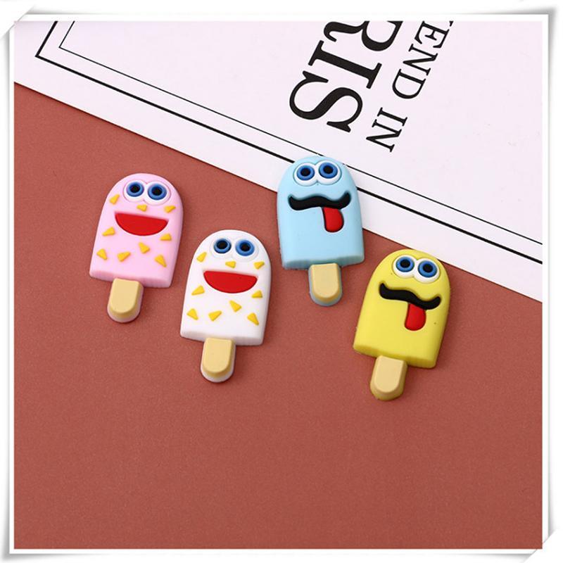 Girl 8pcs Cartoon Ice Cream Hair Clips - PrettyKid