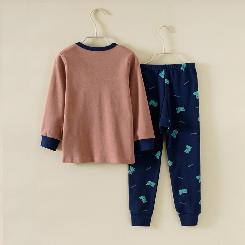 2-piece Dinosaur Pattern Pajamas Sets for Toddler Boy Wholesale Children's Clothing - PrettyKid