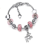Girl Beads Unicorn Bracelet Children's Clothing - PrettyKid