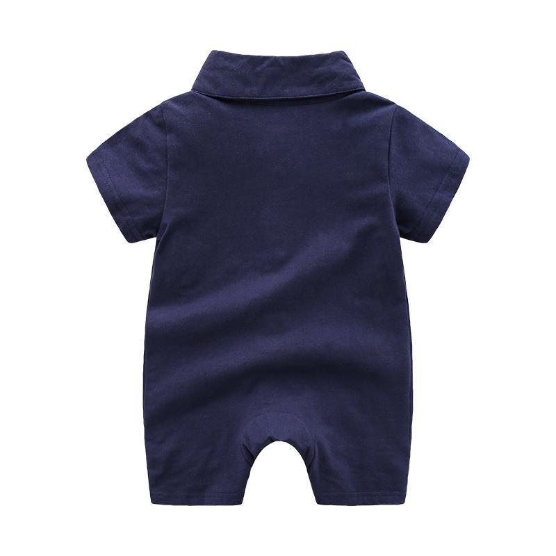 High Quality Cotton Classic Plaid Short-sleeve Bodysuit Children's clothing wholesale - PrettyKid