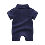 High Quality Cotton Classic Plaid Short-sleeve Bodysuit Children's clothing wholesale - PrettyKid