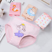 4-piece Cartoon Pattern Panties for Girl - PrettyKid