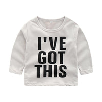 Boys Letter Printed Long Sleeve Top & Pants Wholesale Boys Clothing Suppliers - PrettyKid