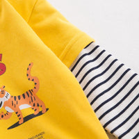 Tiger Pattern Hoodie for Children Boy - PrettyKid