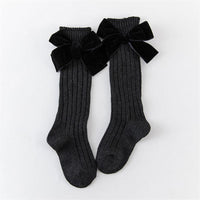 Bowknot Stockings for Toddler Girl - PrettyKid