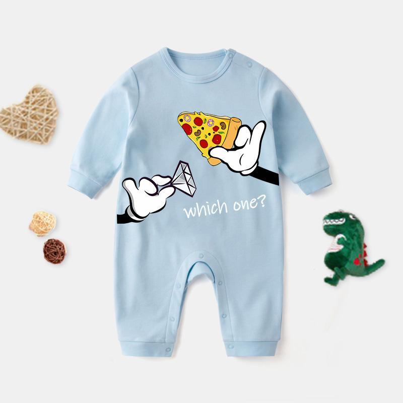 Pizza Pattern Jumpsuit for Baby - PrettyKid