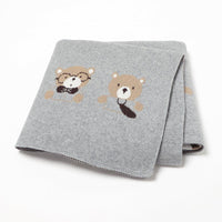 Baby Cartoon Bear Pattern Blanket - PrettyKid