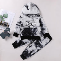 2-piece Tie Dye Hoodie & Pants for Children Boy - PrettyKid