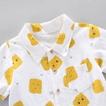Toddler Boy Biscuit T-shirt & Shorts Wholesale Children's Clothing - PrettyKid