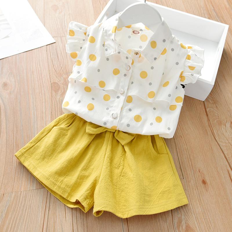 2-piece Sleeveless Top & Shorts for Toddler Girl - PrettyKid
