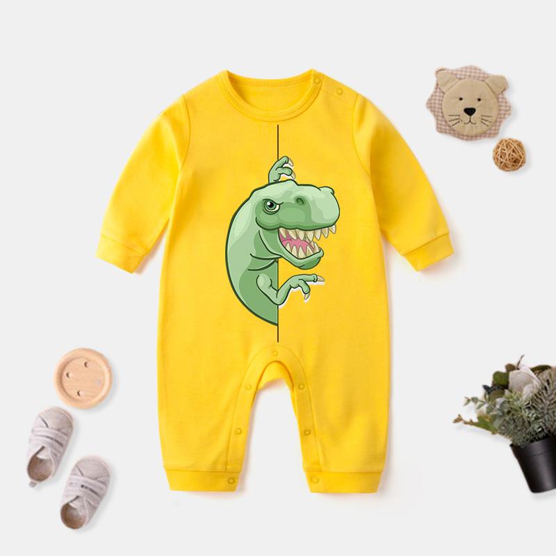Dinosaur Pattern Jumpsuit for Baby - PrettyKid