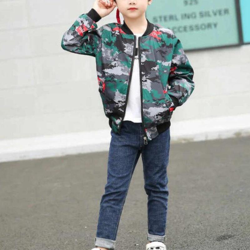 Camouflage Pattern Jacket for Boy - PrettyKid