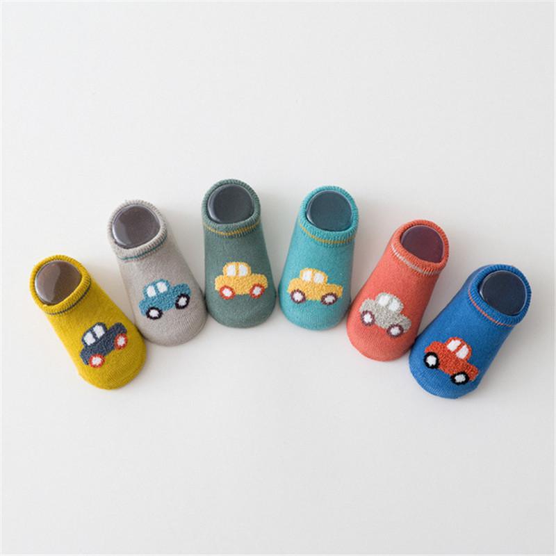 Cartoon Design Antiskid Breathable Socks - PrettyKid