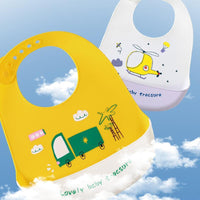 Cartoon Waterproof Three-dimensional Silicone Bib - PrettyKid