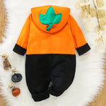 Halloween Baby Boys Hooded Long Sleeve Jumpsuit Wholesale Baby Clothes Near Me - PrettyKid