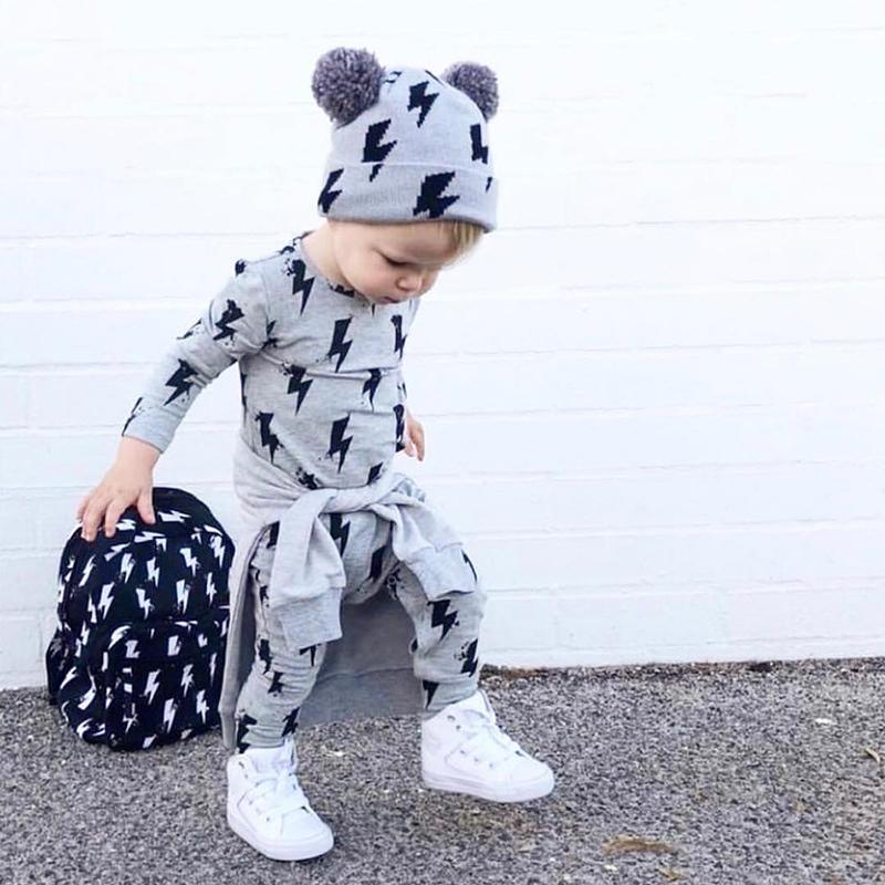 Geometric Pattern Jumpsuit for Baby Wholesale children's clothing - PrettyKid