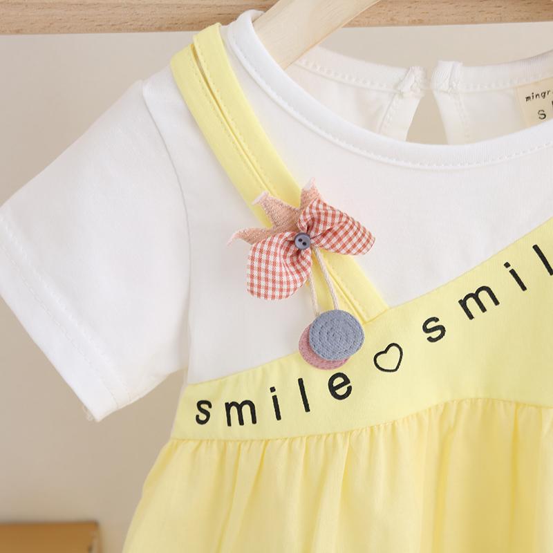 SMILE Dress for Toddler Girl - PrettyKid
