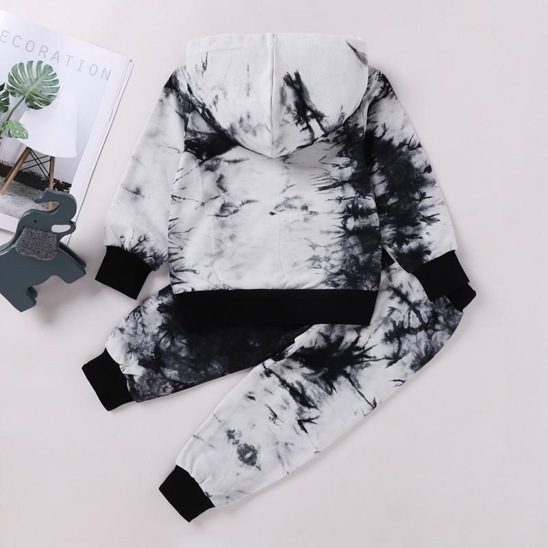 2-piece Tie Dye Hoodie & Pants for Children Boy - PrettyKid