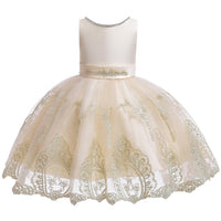 Girl Catwalk Tutu Flower Evening Dress - PrettyKid