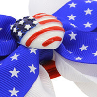 Independence Day Bow Headband - PrettyKid