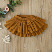 Baby Girl Ribbed Skirt - PrettyKid