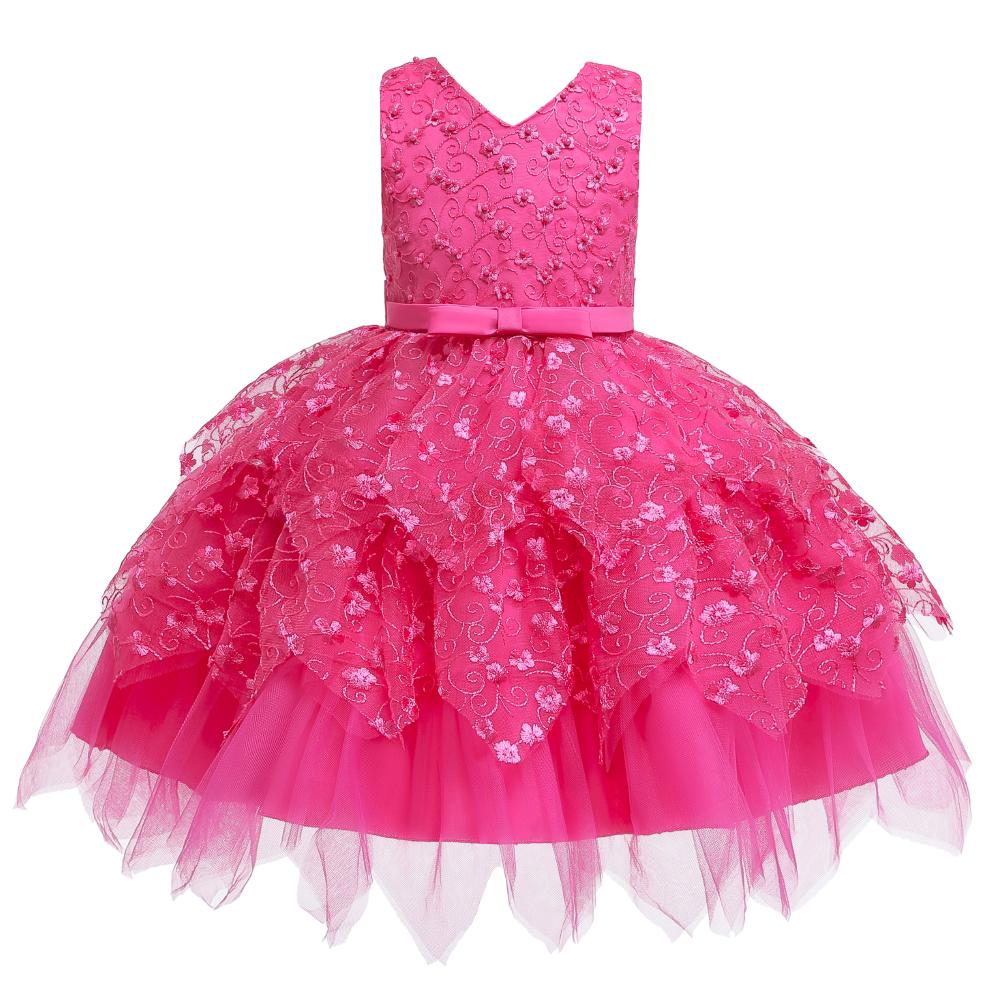 Girl Prom Princess Tutu Performance Dress - PrettyKid