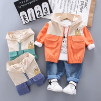 3-piece Coat & Sweatshirt & Pants for Children Boy - PrettyKid