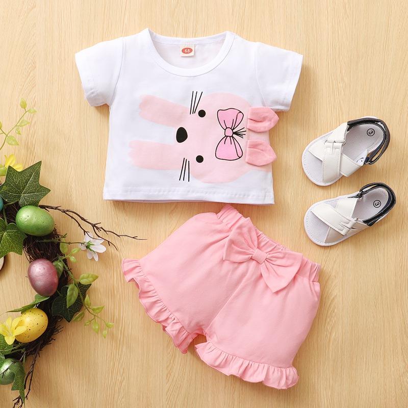 2-piece T-shirt & Shorts for Baby Girl - PrettyKid