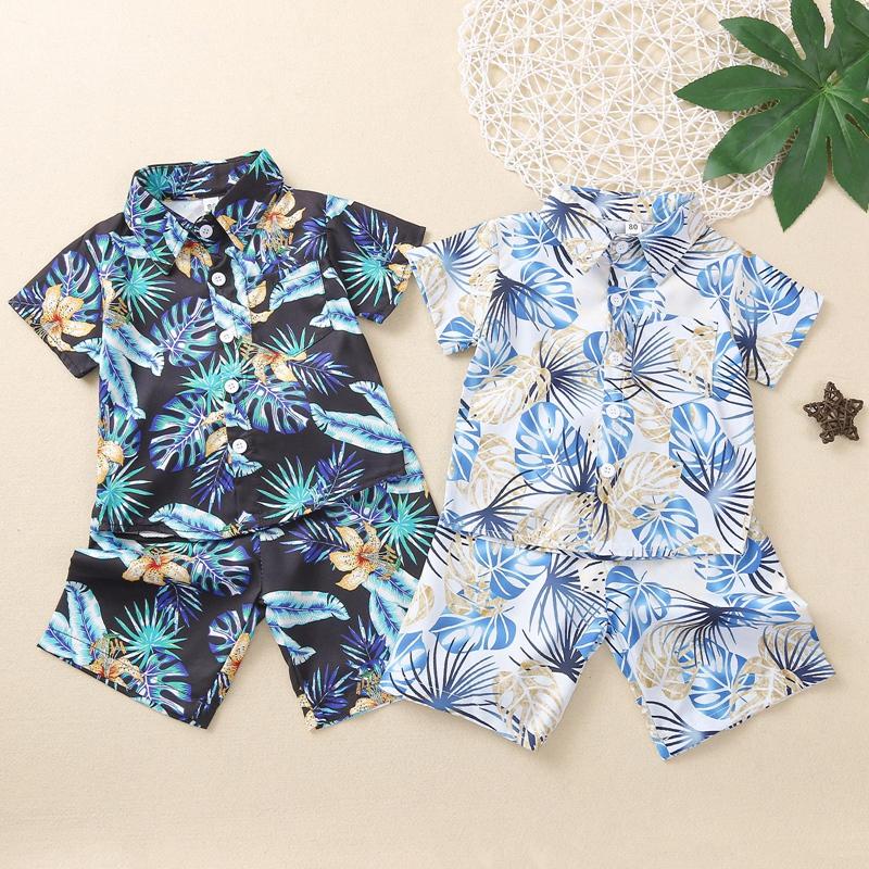 2-piece Sleeveless T-shirt & Shorts for Toddler Boy Wholesale Children's Clothing - PrettyKid