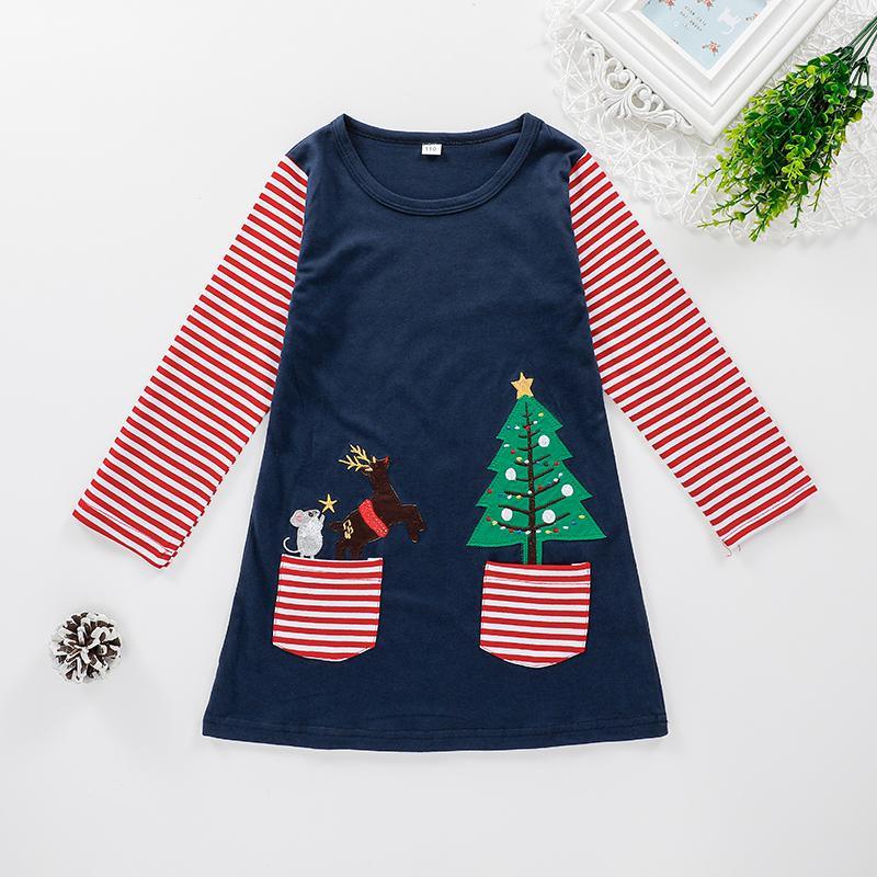 Striped Dress for Toddler Girl - PrettyKid