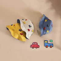 Boy Cartoon Car Print Bucket Cap Children's Clothing - PrettyKid