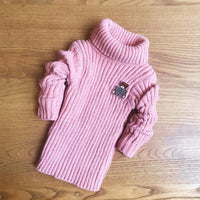 Bear Pattern Sweater for Toddler Girl - PrettyKid