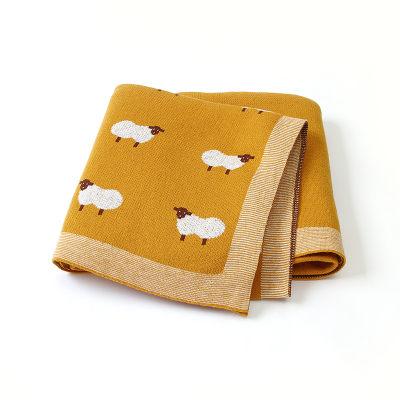 Sheep Print Baby Sleeping Blanket Children's Clothing - PrettyKid