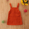 Girls Solid Color Pocket Trendy Suspender Dress Wholesale Girl clothes - PrettyKid