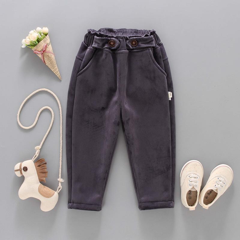 Boys Casual Solid Color Pants Wholesale Boys Clothes - PrettyKid