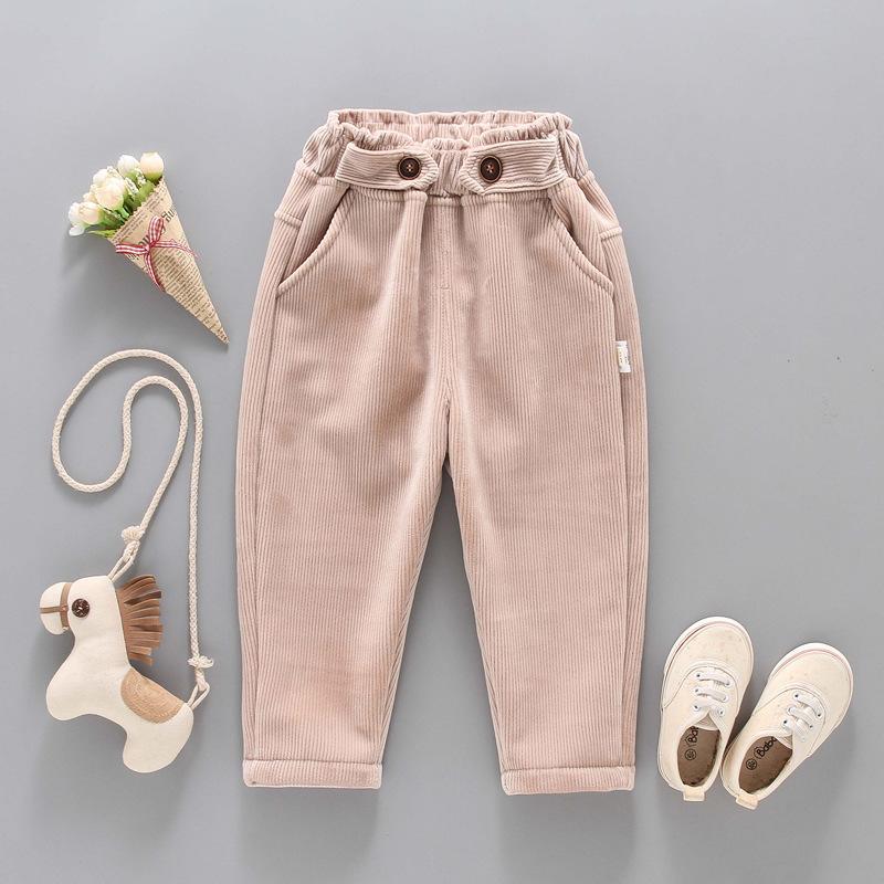 Boys Casual Solid Color Pants Wholesale Boys Clothes - PrettyKid