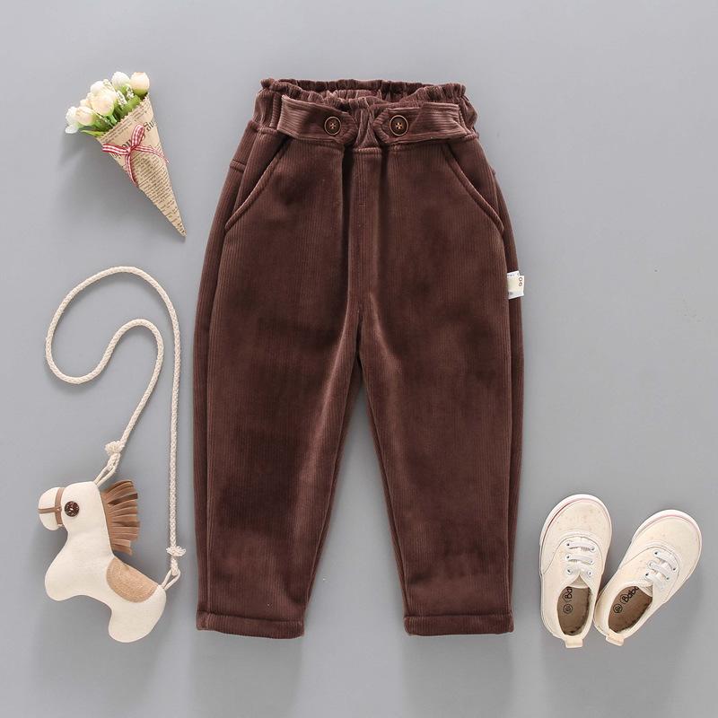 Boys Casual Solid Color Pants Wholesale Boys Clothes - PrettyKid