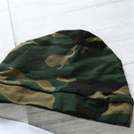 Baby Boys Tie Camouflage Long Sleeve Romper & Pants & Hat - PrettyKid