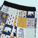 Baby Little Man Bear Printed Romper & Pants Baby Wholesale Clothing - PrettyKid