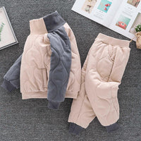 Boys Long Sleeve Pocket Warm Top & Pants Boy Boutique Clothing Wholesale - PrettyKid