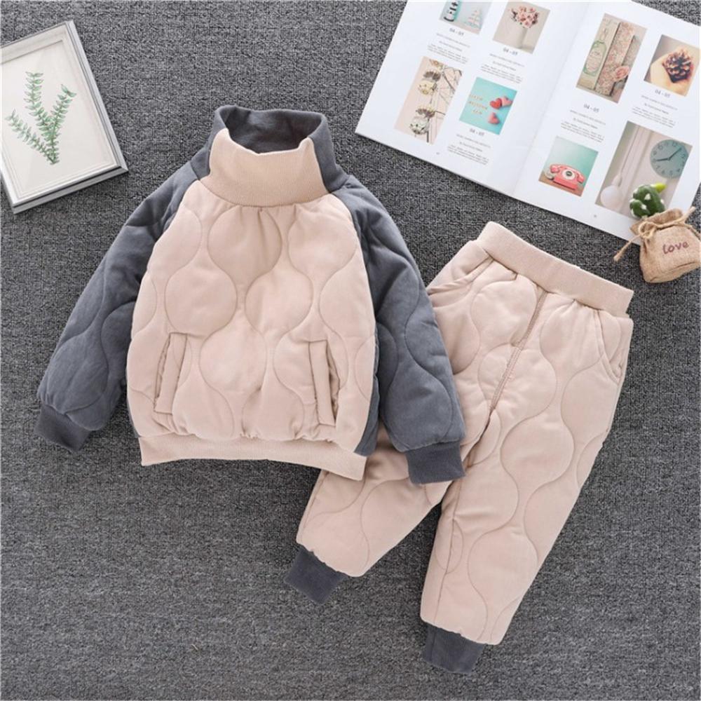 Boys Long Sleeve Pocket Warm Top & Pants Boy Boutique Clothing Wholesale - PrettyKid