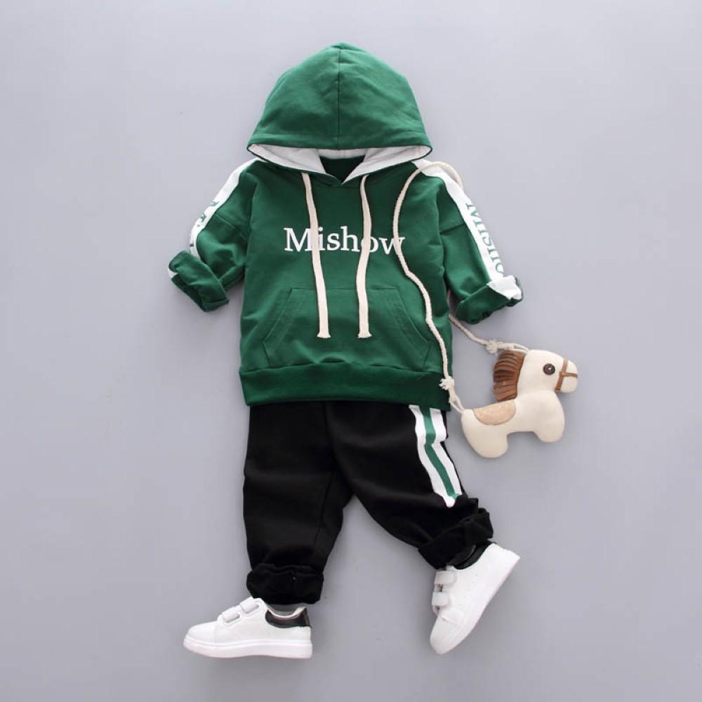 Boys Letter Printed Sport Suits Boys Clothes Wholesale - PrettyKid