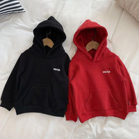 Kid Boys Letter Printed Hooded Top Wholesale Boys Clothing - PrettyKid