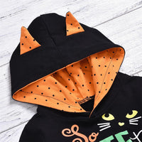 Girls Halloween Letter Long Sleeve Cosplay Dress & Pants Toddler Clothing Wholesale - PrettyKid